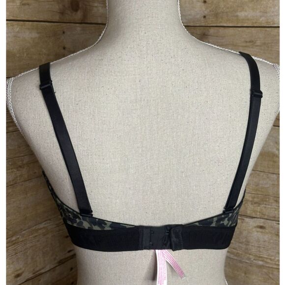 PINK VICTORIA'S SECRET WEAR EVERYWHERE WIRELESS EVERYDAY LIGHTLY LINED BRA 36D - Picture 3 of 3